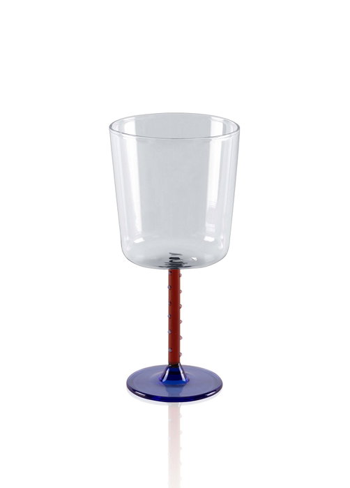 Hermia Jarrón de Vidrio Ámbar 300 ml